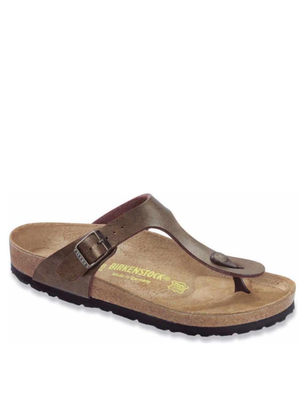 Birkenstock Gizeh Thong Sandal in  Bronze Golden Brown 38